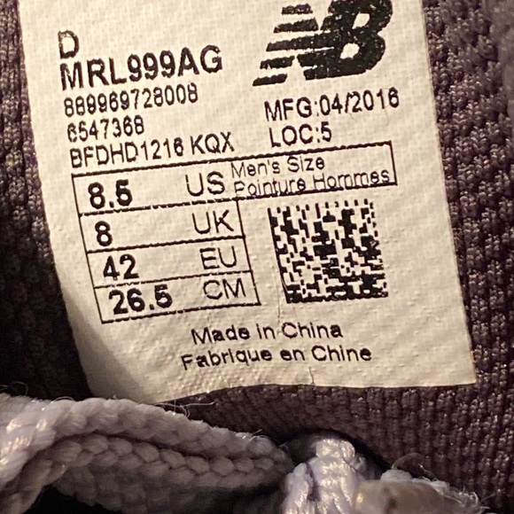 New Balance 999 Reengineered Grey Suede classic size 10 womens shoes - Picture 8 of 8